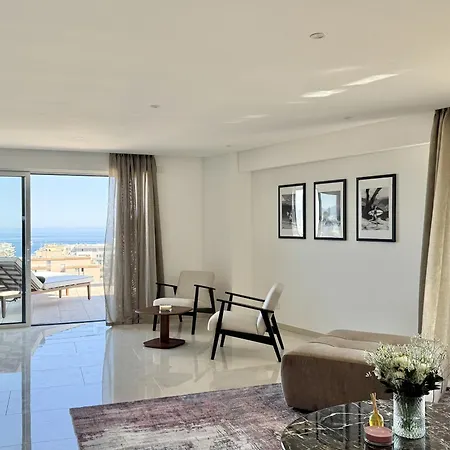 Rooftop 2bedrooms, 2bathrooms Jacuzzi & Sea View #2 Lägenhet Roquebrune-Cap-Martin